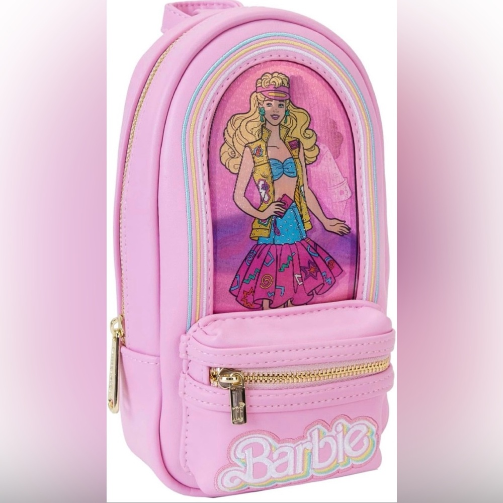 Barbie Pink Backpack with Character Design - Picture 4 of 4